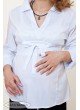 Блуза для беременных Nika белая