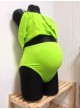 Купальник для беременных   светло-зеленый