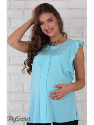 Блуза для беременных  Hilda, голубой