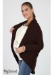  Кофта-шаль для беременных  Kara,  коричневый