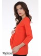  Джемпер для беременных и кормящих  Odette, оранжевый