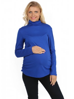  Водолазка "Норина" ярко-синяя для беременных