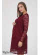  Платье  для беременных  и кормящих  Jennifer, марсала