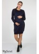  Платье  для беременных  и кормящих   Margarita, темно-синий