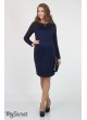  Платье  для беременных  и кормящих  Alen, темно-синий 