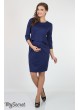  Платье  для беременных  и кормящих   Catherine, синий  