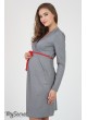  Платье  для беременных  и кормящих   Messalina, серый-меланж