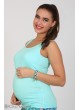 Майка для беременных и кормящих мам  Liza new, св.ментол