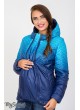 Демисезонная двухсторонняя куртка для беременных  Floyd, сине-аквамариновый купон + темно-синий   