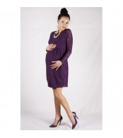 Платье  для беременных, фиолетовый