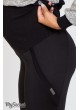 Теплые  брюки-лосины для беременных  Diaz, черный