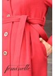 Пальто  для беременных, красный