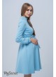 Платье  для беременных и кормящих Rebecca, голубой