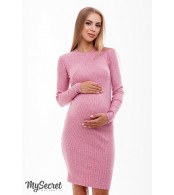 Платье  для беременных и кормящих Marika, розовый меланж