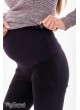 Теплые брюки  для беременных Tina, черный