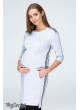 Платье  для беременных и кормящих Danielle light, серый меланж
