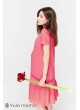 Платье-футболка Dream для беременных и кормящих, ярко-розовый