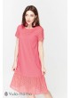 Платье-футболка Dream для беременных и кормящих, ярко-розовый