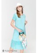 Платье-футболка Dream для беременных и кормящих, ментол