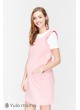 Сарафан April  для беременных и кормящих, светло-розовый