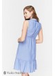 Платье-рубашка Belina  для беременных и кормящих, джинсово-синий