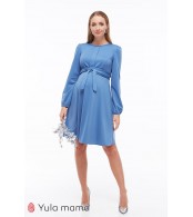 Платье Shante для беременных и кормящих, темно-голубой
