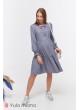 Платье Jeslyn для беременных и кормящих, джинсово-синий меланж
