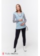 Теплые  брюки-лосины для беременных  Kristi warm, темно-синий