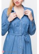 Платье  VERO  для беременных и кормящих, джинсово-голубой