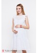 Платье  Nicki  для беременных и кормящих, белый